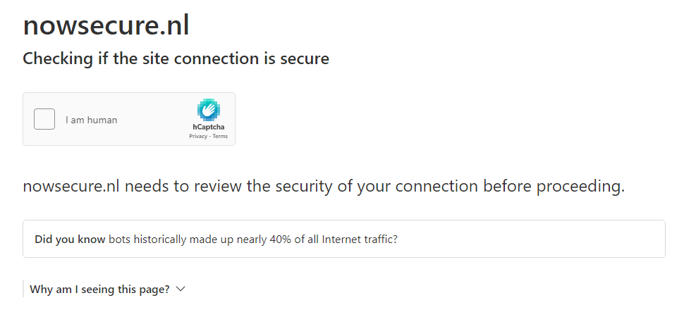 NowSecure Blocked